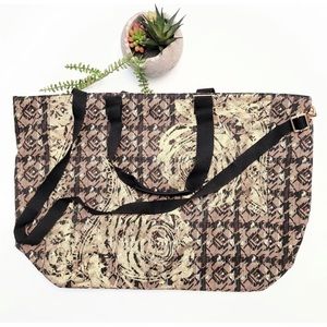 Soft Surroundings Carry-all Tote Gyldan Gold Bag NWT $89.95